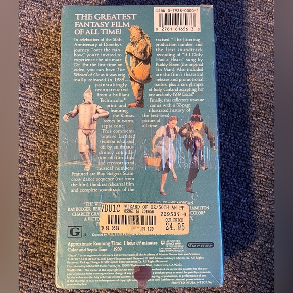 The Wizard of OZ (50th Anniversary Edition) still in package! - Picture 2 of 4